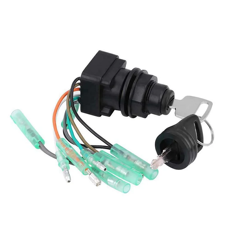 

NEW-Boat Ignition Key Switch Assy For Suzuki Outboard 8-225HP (2-Str) 15-140HP (4-Str) 37110-99E02 For Ignition System