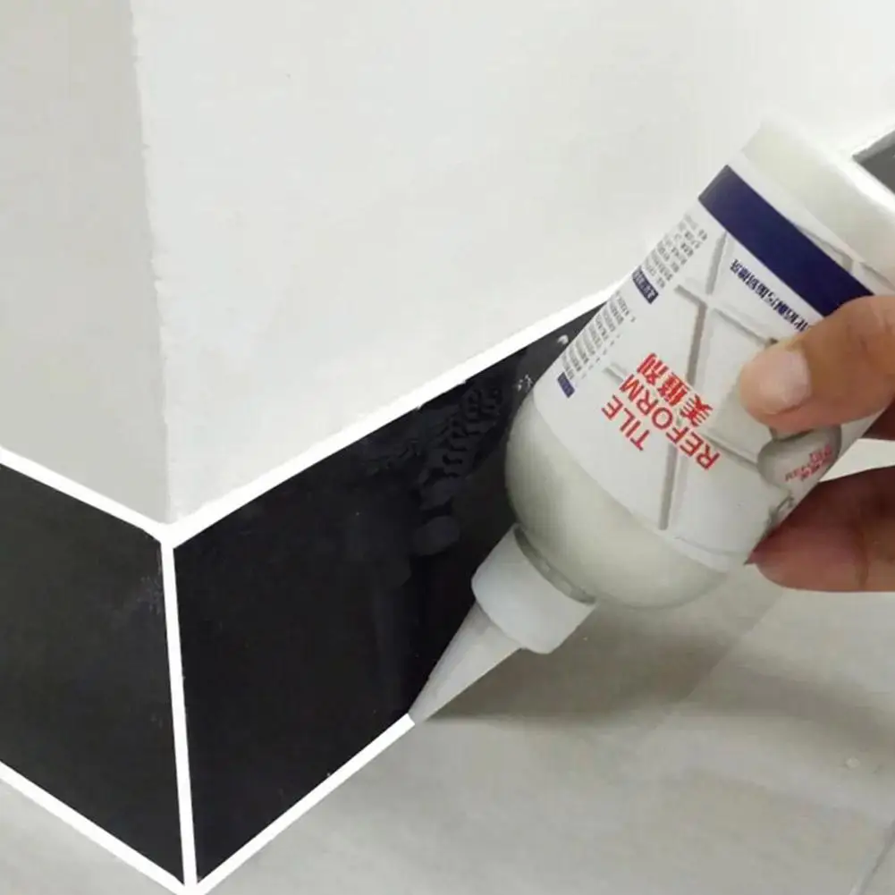 

150ml Ceramic Tile Repair Filler Waterproof Grout Repair Agent Wall Filler For Wall Bathroom Floor Waterproof