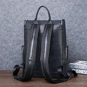 Perlenfisch -Rucksäcke für Männer, Student Rucksack, Computer -Laptop -Stipendium mit Kieselgel, neue Modemarke 10 Hauptverkaufsfisch -Rucksack - №4