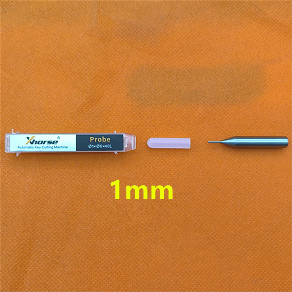 top 1.0mm 1.5mm 2.0mm 2.5mm Milling Cutter Probe forXhorse CONDOR XC MINI Plus Dolphin XP-005 Dolphin XP-007 Key Cutting Machine