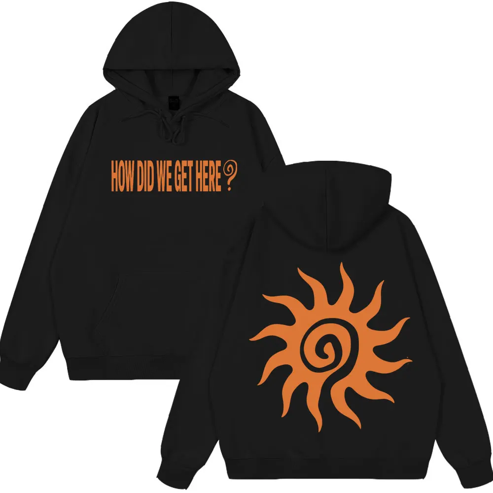 Singer Louis Tomlinson How Did I Get Here Tour 2026 Print Hoodie Men Women Harajuku Pullover Loose Casual Hip-hop Sweatshirts