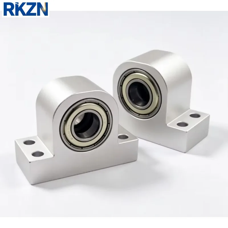 1pcs PW6000 6001 6002 6003 6004 Series Double Axis Bearing aluminum Bearing Fixed Seat
