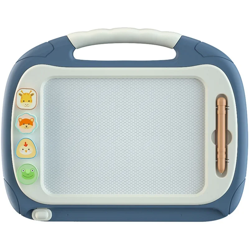 Large children's drawing board, magnetic writing board, color children's toys, graffiti board, table and board, 1-3 years old