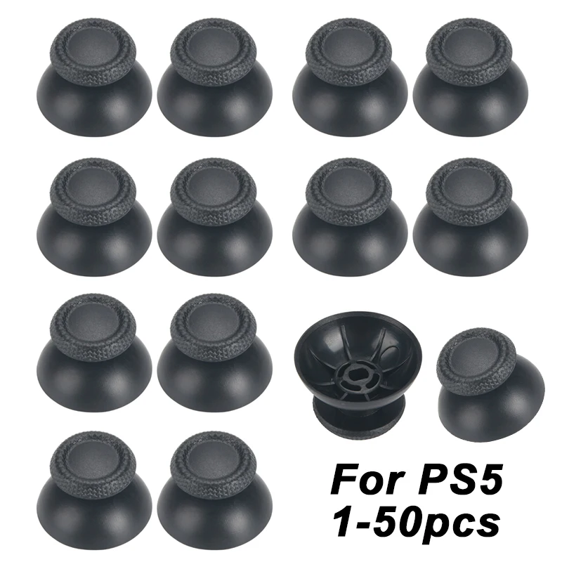 4/10/50pcs 3D Analog Joystick Thumb Stick For PS5 Controller Replacement Thumbsticks Controller Custom Analog Joystick Grip Cap