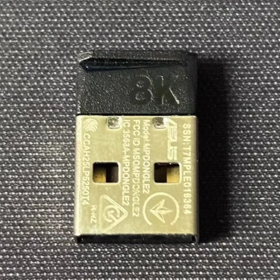 1pcs Original 8K USB Receiver Compatible with ROG Shadow Strike, Nightstrike 98 HE, Dragon Scale II ACE Keyboard Mouse