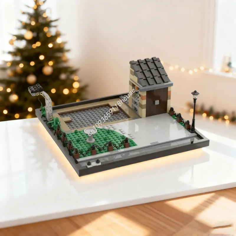 388pcs MOC 4 Privet Drive Scenery Harry Pottered Model Building Blocks Assemble DIY Toy Idea Education Festival Gifts Brick