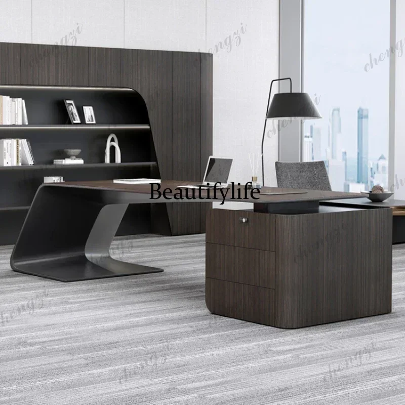 A73Aesthetic Work Office Desk Study Setup Accessories Seating Student Corner Office Desks Multifunction