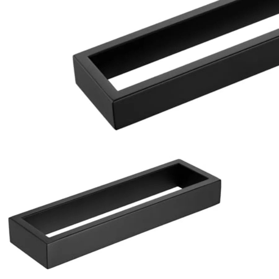 

32 Inch Towel Bar 9 Inches Hand Towel Holder Kitchen Rack Towel Ring Bathroom Towel Racks Stainless Steel Wall Mounted Matte Bl