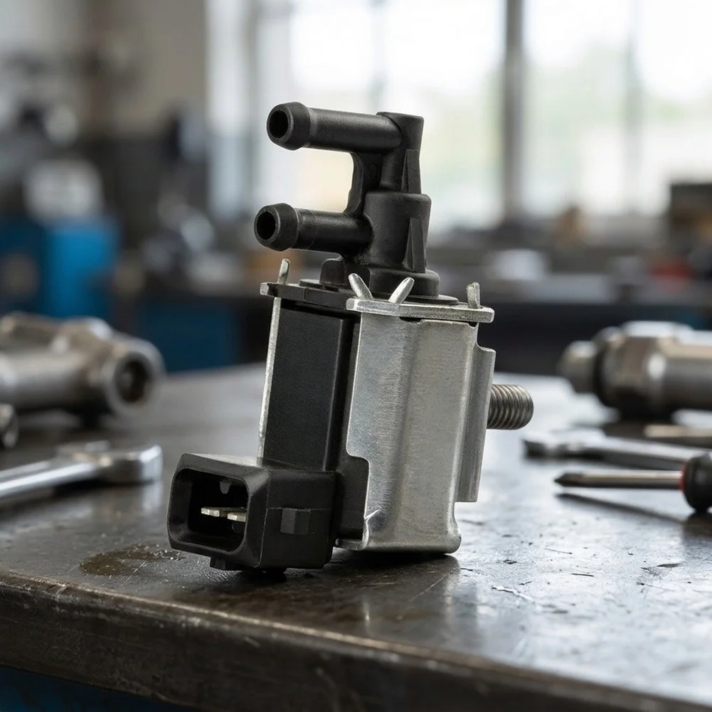 Engine Vacuum Regulator Silver Vacuum Solenoid Valve Housing Construction Excellent Thermal Stability Engine Vacuum