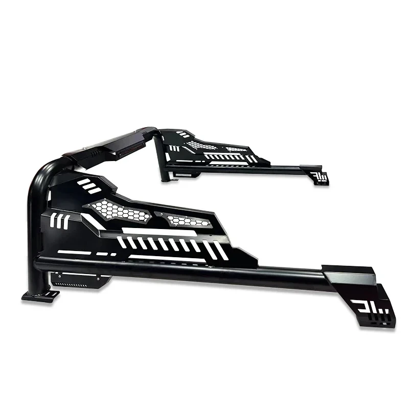 Precision-Fit 4X4 Pickup Trucks Roll Bar Sport Bars Bed Rack Black Sets Steel With Powder Coating Brief & Single Co Rust-Proof