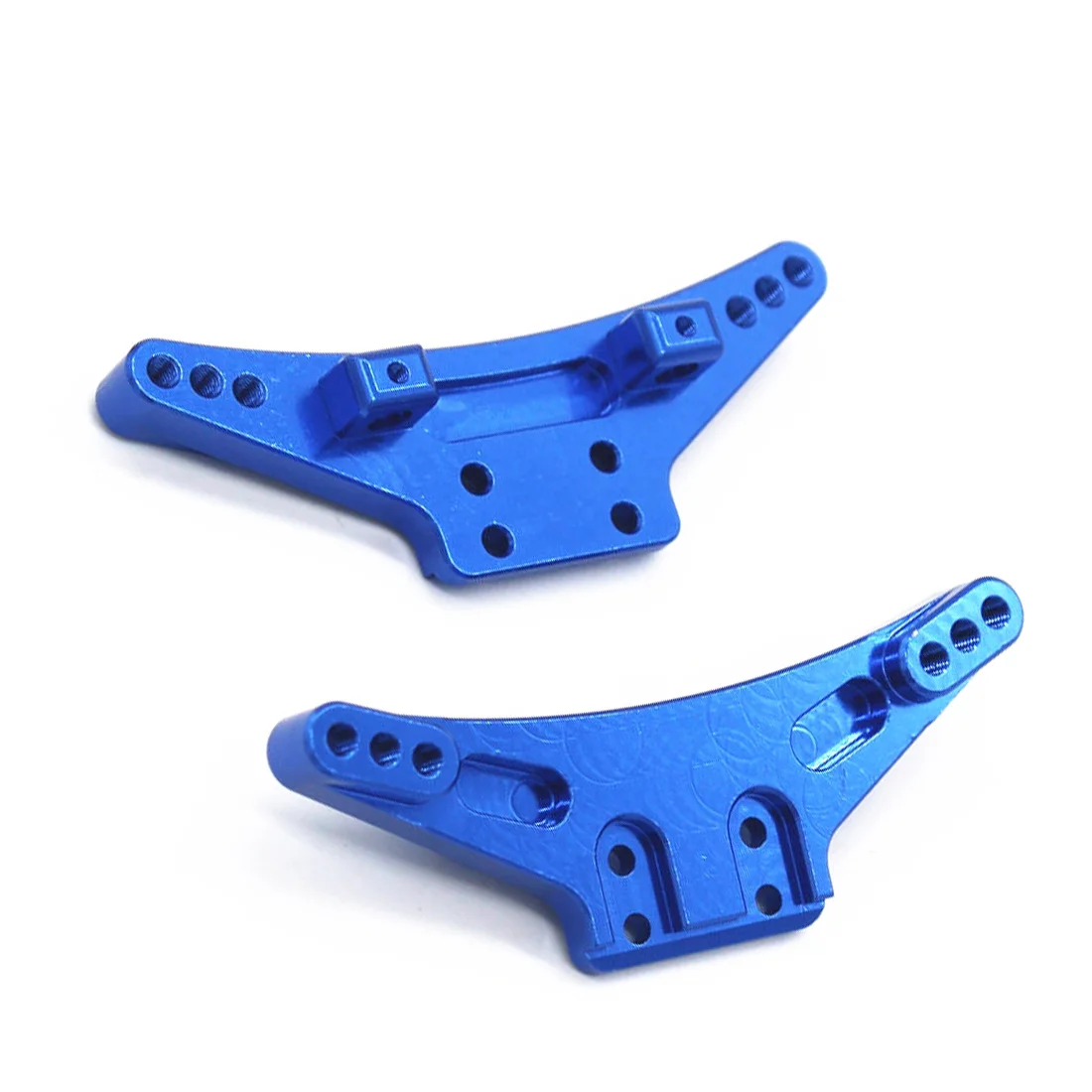 Metal Front and Rear Shock Tower for Wltoys 104009 12402-A RC Car Upgrades Parts Accessories,Blue