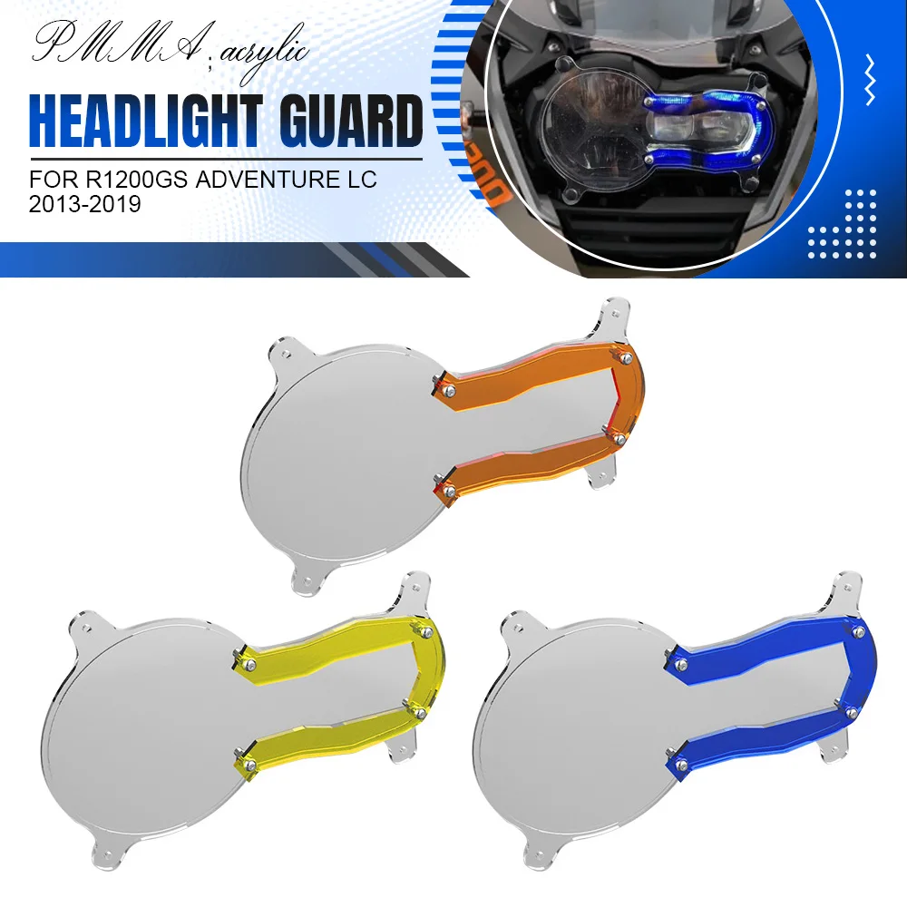 

Motorcycle Accessories FOR BMW R1200GS Adventure LC 2013-2014-2015-2016-2017-2018-2019 Headlight Guard Protector Cover Grill