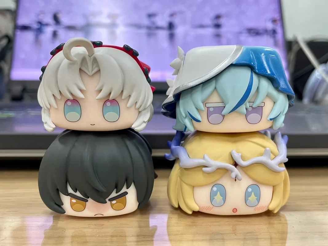 New Genuine Wuthering Waves Doll Series Blind Box Kawaii Mystery Box Desktop Decoration Anime Figure Christmas Gift Trendy Toy