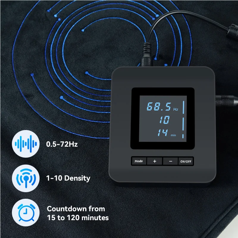 PEMF Therapy Mat Full Body Magnetic Field Therapy Pad for Natural Pain Relief,Deep Muscle Massage,Sleep Improvement&Wellness