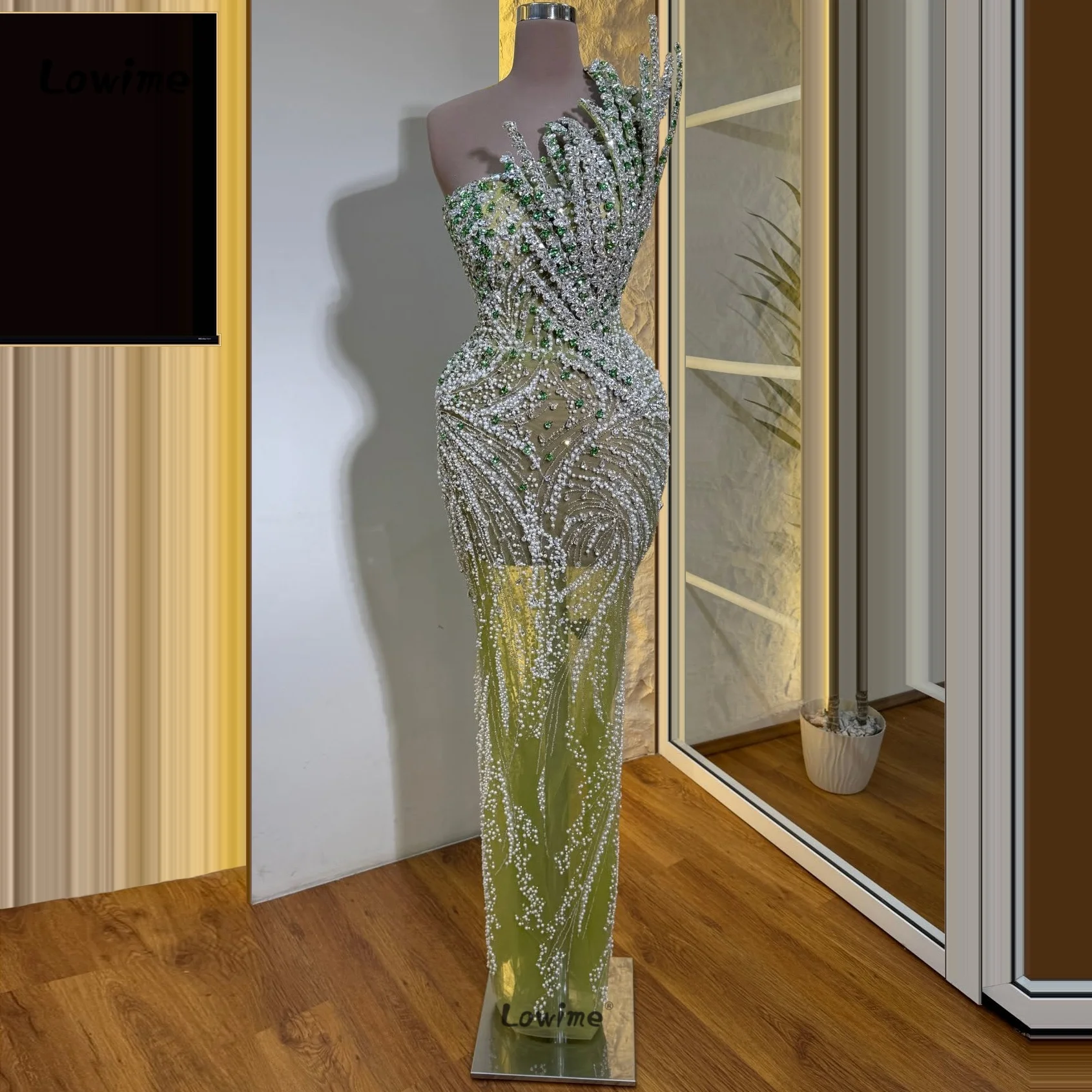 

Темно-фиолетовое атласное вечернее платье с кристаллами и шлейфом, бальное платье русалки с рукавами, тюлевое платье с иллюзией, великолепное вечернее платье из бисера