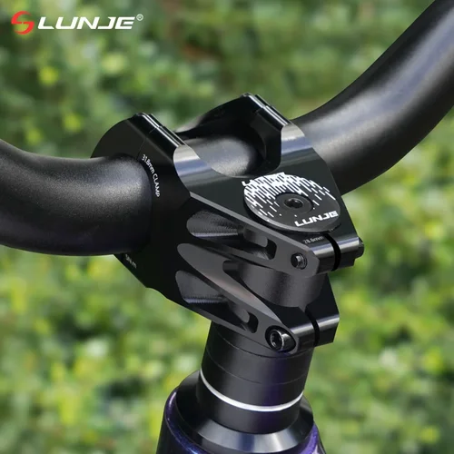 Imagen 2 del producto Vástago de bicicleta CNC 31,8/35mm MTB mesa de bicicleta potencia aleación de aluminio 45MM vástago de manillar de bicicleta de carretera