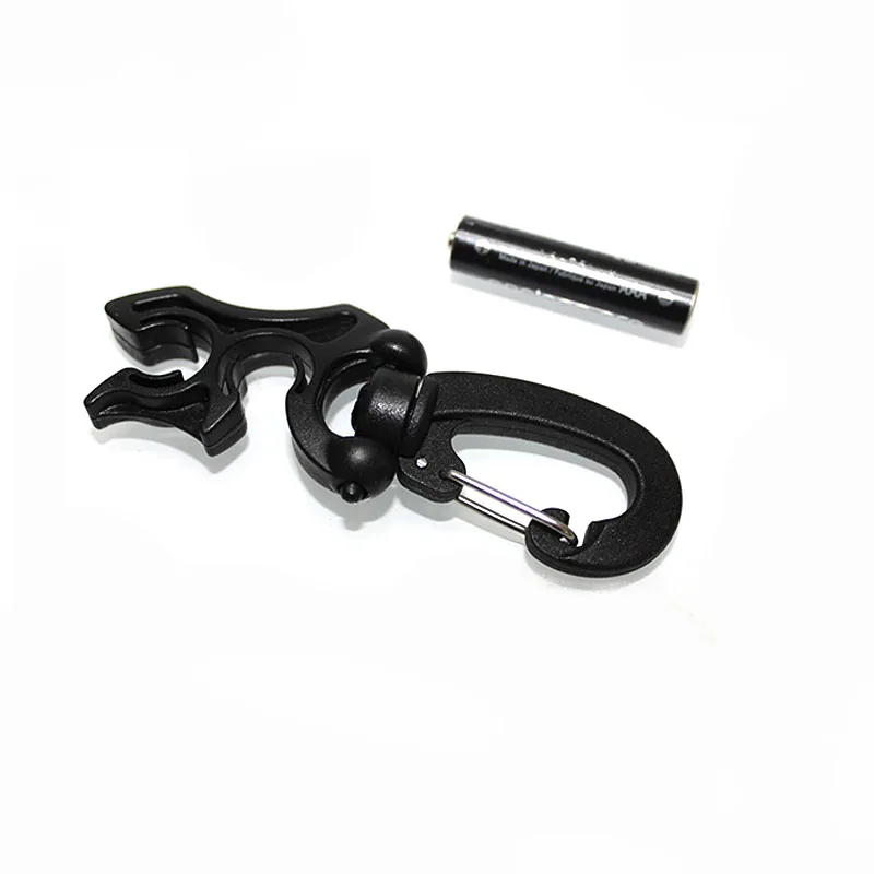 2PCS Scuba Diving Regulator Double BCD Hose Holder with Clip Buckle Hook for Free Diving Snorkeling Octopus Retainer