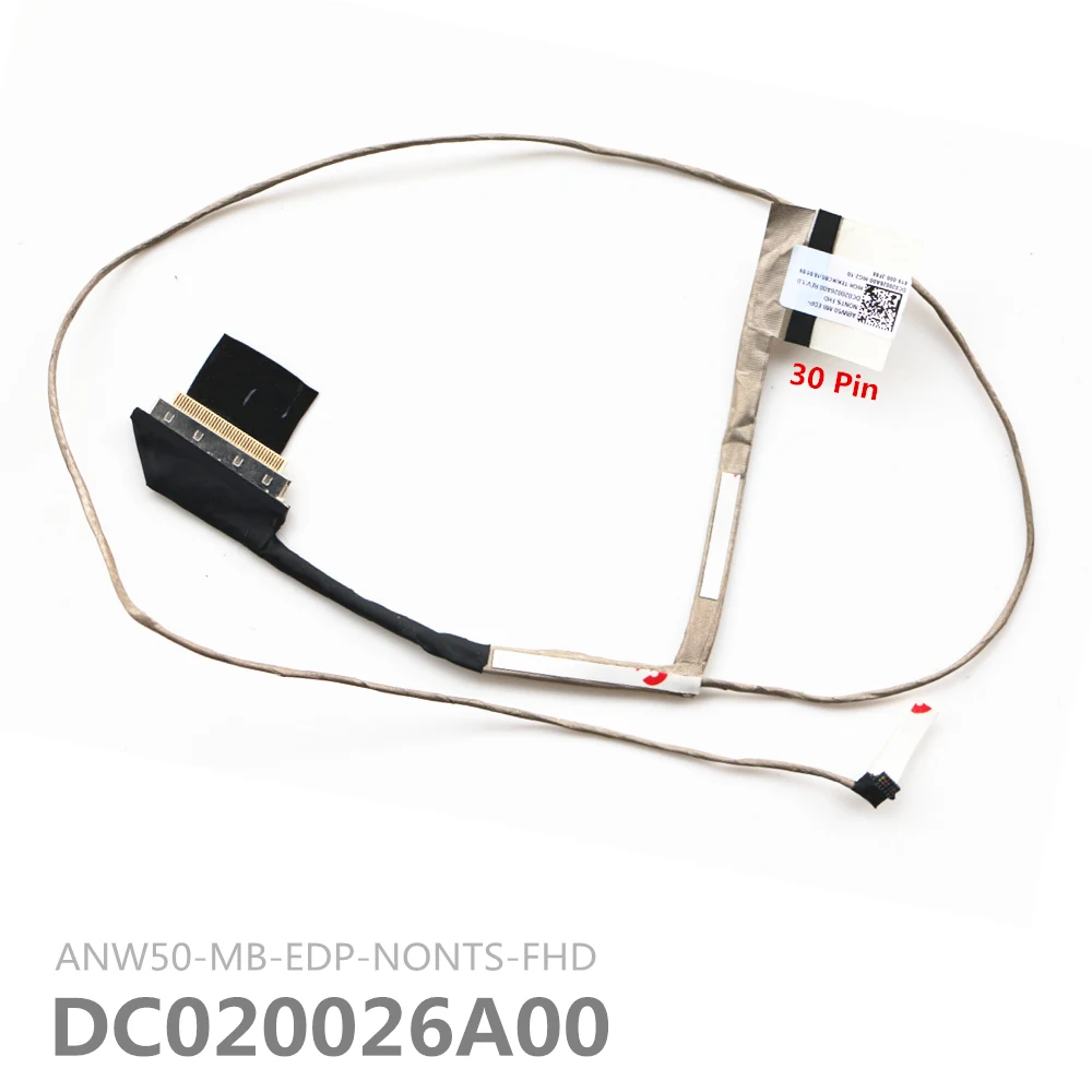 812703-001 DC020026A00 FHD Cable For HP TPN-C122 15-AE016TX 15-AE017TX 15-AE019TX 15-AE020TX 15-AE021TX LCD Lvds Cable