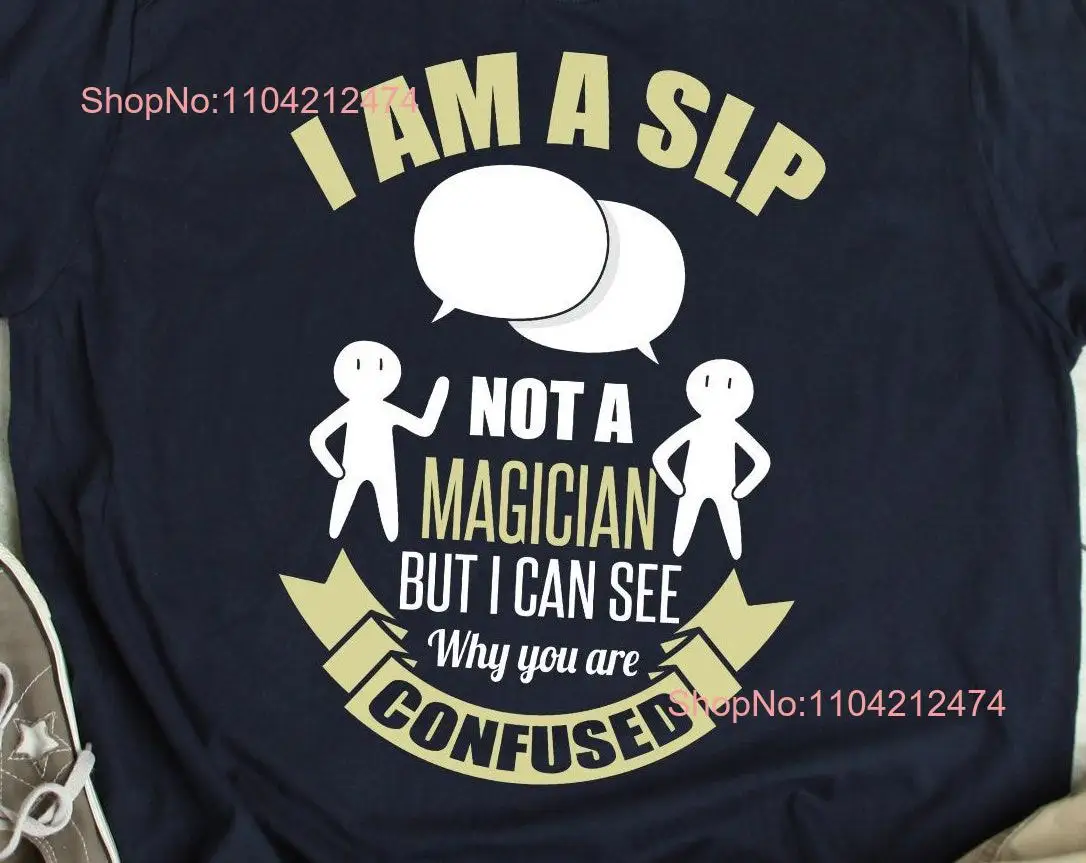 Футболка Speech Pathologis Funny SLP Language Therapy Speechie с длинными или короткими рукавами