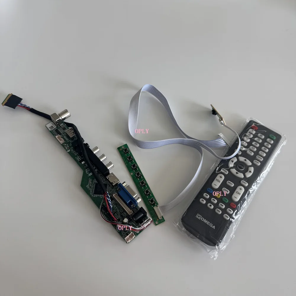 

TV Controller board kit for LP171WU4 LP171WU6 LP171WU6-TLA1 1920X1200 17.1" HDMI-compatible RF USB AV VGA Audio LED Screen