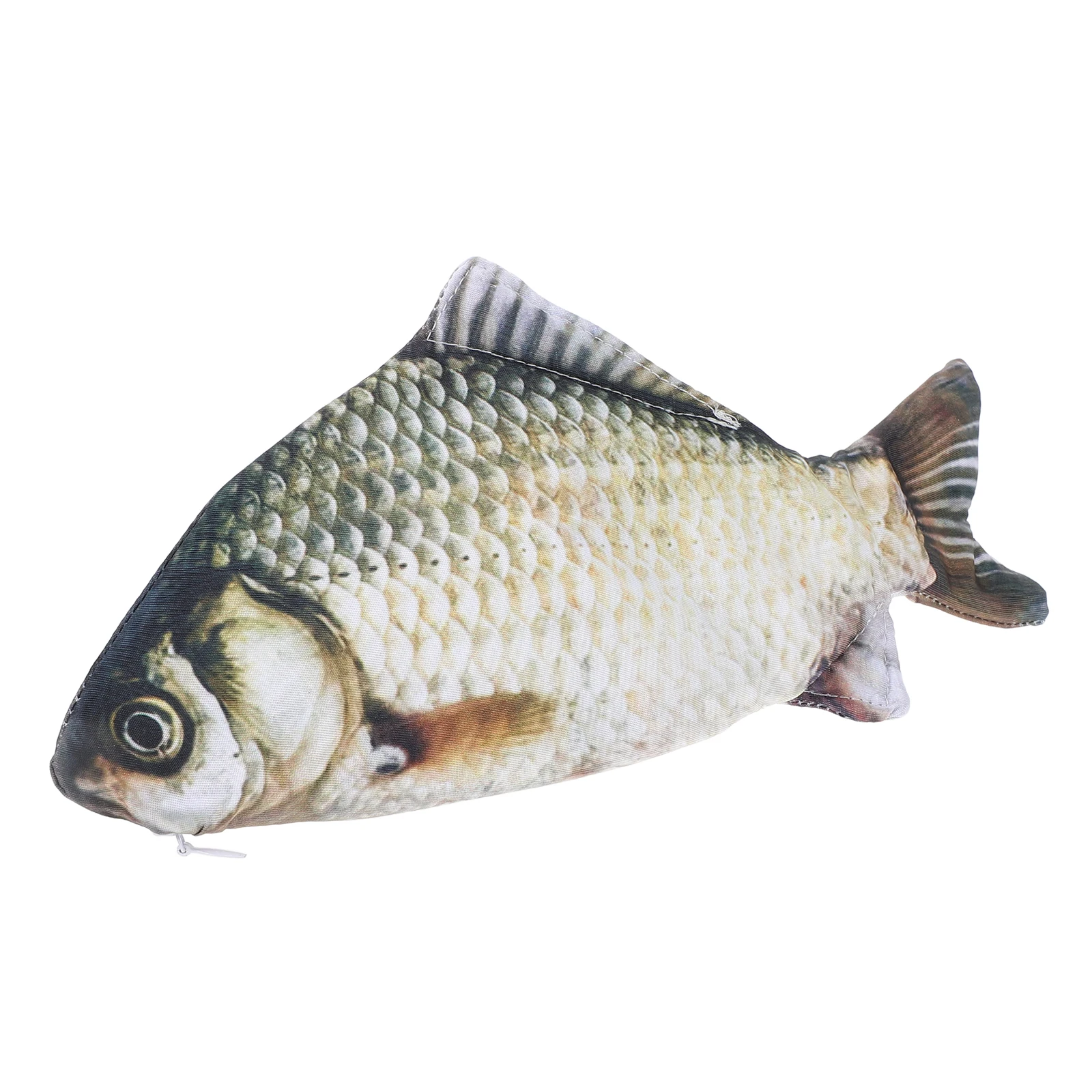 

Simulated Fish Pen Bag Large Capacity Stationery Holder Funny Pencil Case Travel Coin Purse Strong Zipper