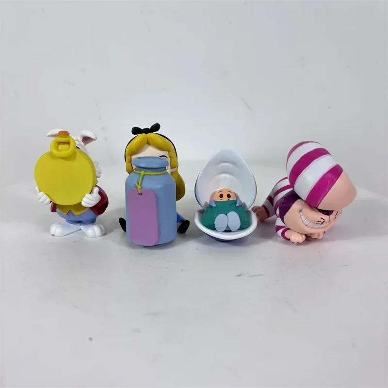 

Disney Alice in Wonderland Hide and Seek Series Anime Figure Kids Toys Collectible Ornaments Birthday Christmas Gifts Dolls