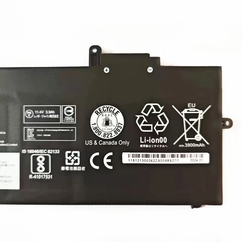 Imagem -04 - Csmhy-bateria para Lenovo Thinkpad X280 Série A285 Novo 11.4v 48wh L17l6p71 01av470 01av471 01av472 Sb10k97617 Sb10k97619