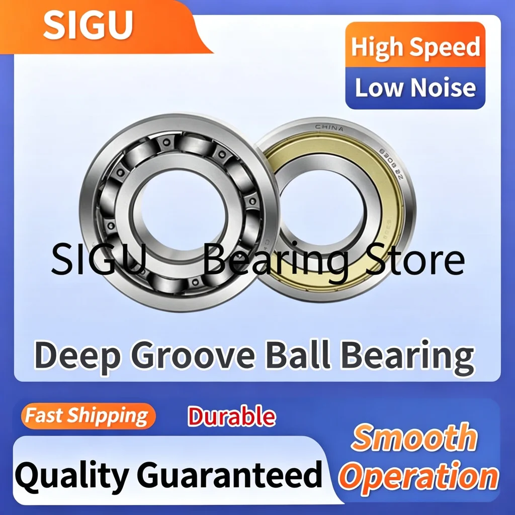 1Pcs High Speed Deep Groove Ball Bearings 6018 6019 6020 6021 6022 6024-ZZ-2RS P5 Precision Class Stable Performance