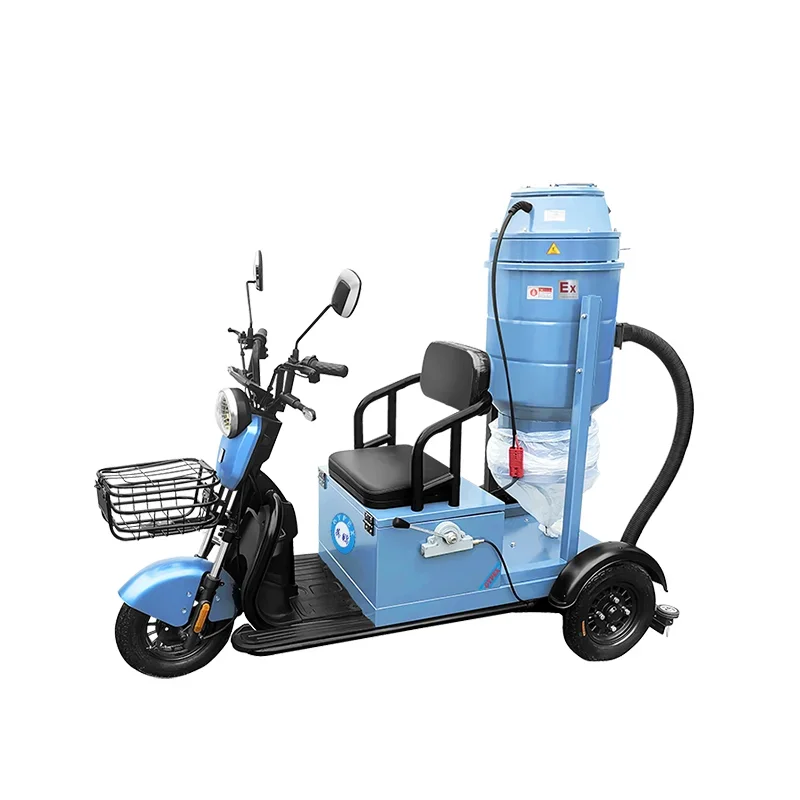 Electric Cleaning Vehicle Is Suitable for Absorbing Dust Particles in Aluminum and Electronic Processing Plants