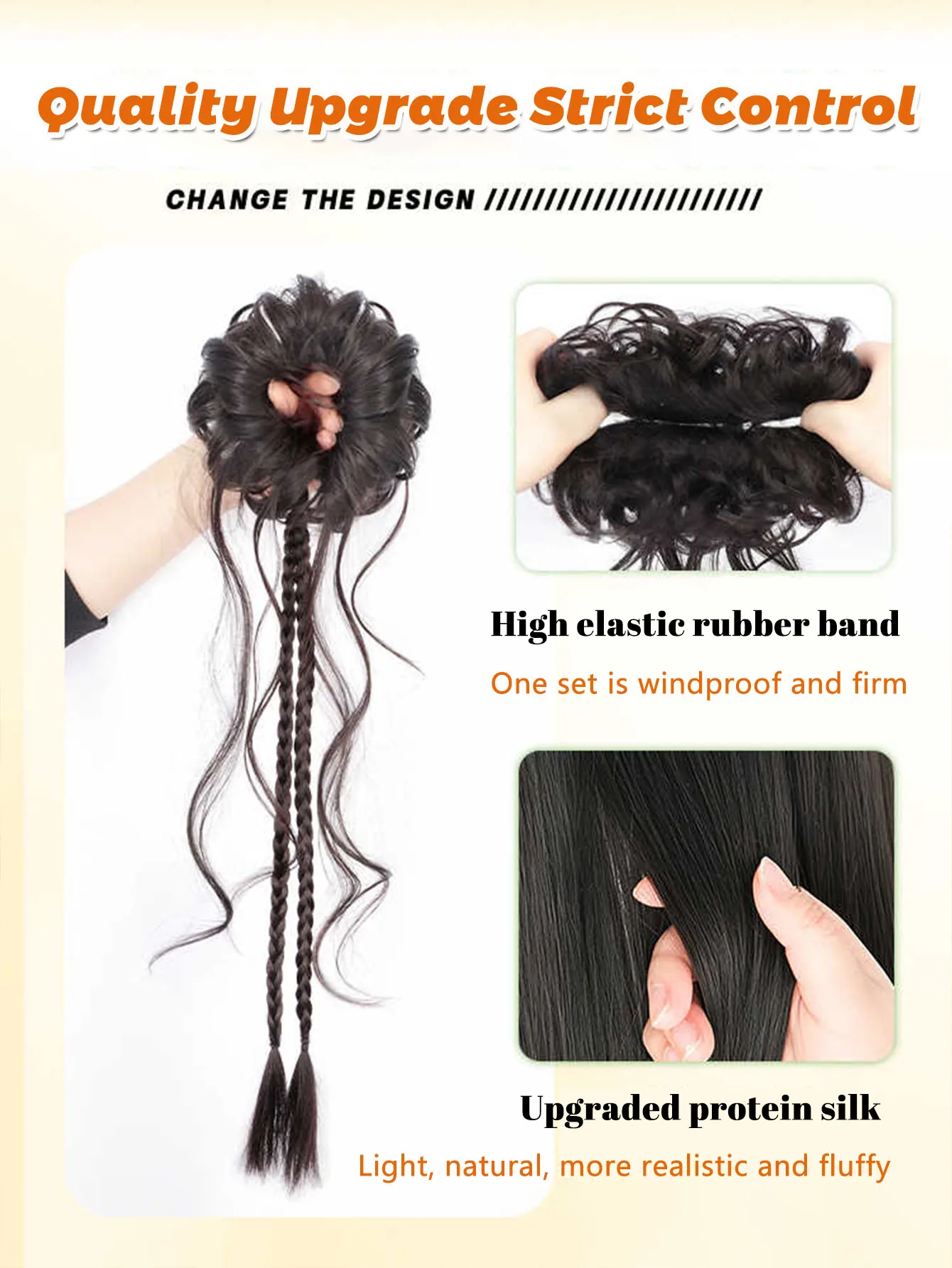 Thumbnail 3 - #7 Trending Synthetic Bun Chignons Right Now