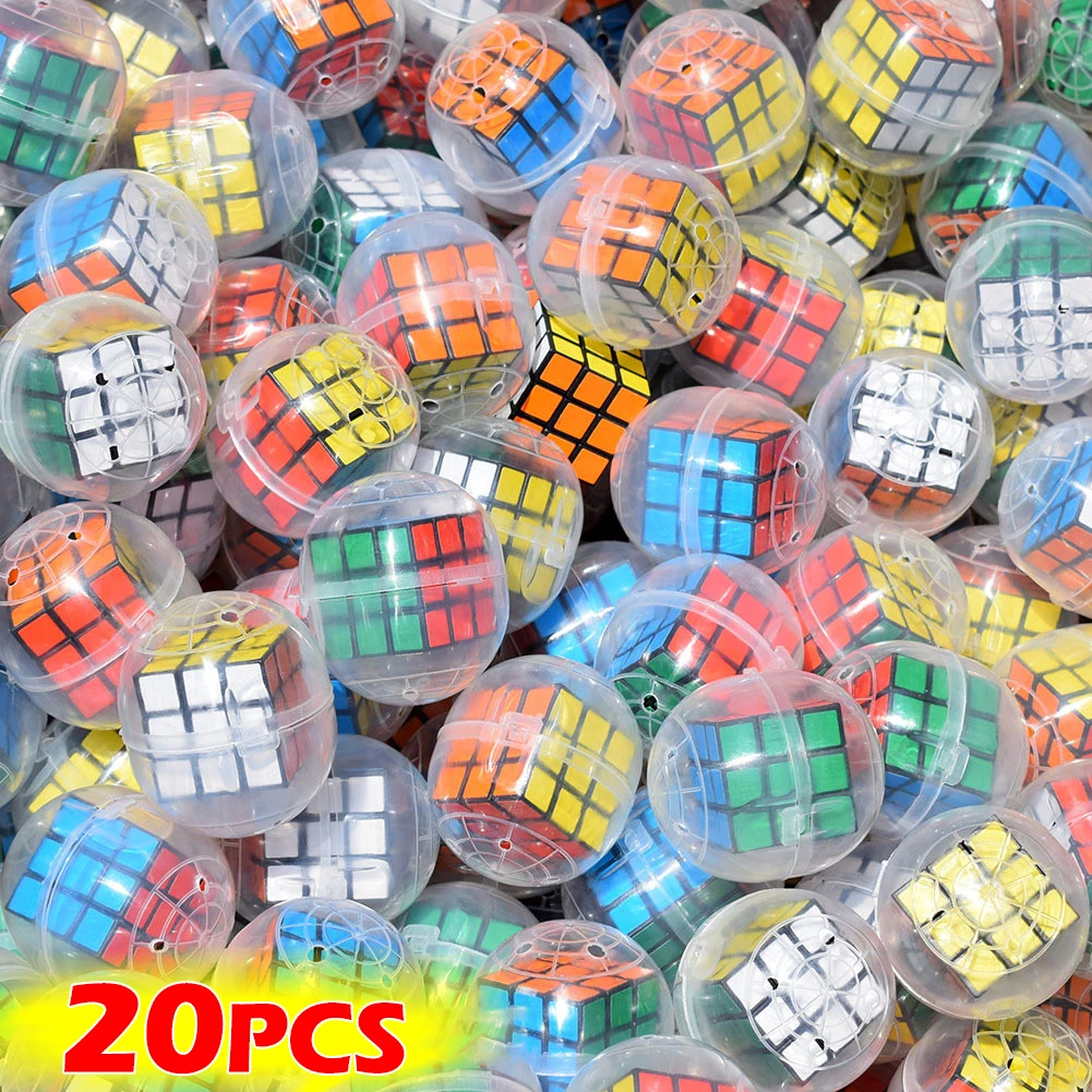 

Kids Puzzle Transparent Conjoined Twisted Egg Ball Toy Cube Twisted Egg Funny Eggs Toy Oval Twisted Egg Machine Interactive Toys