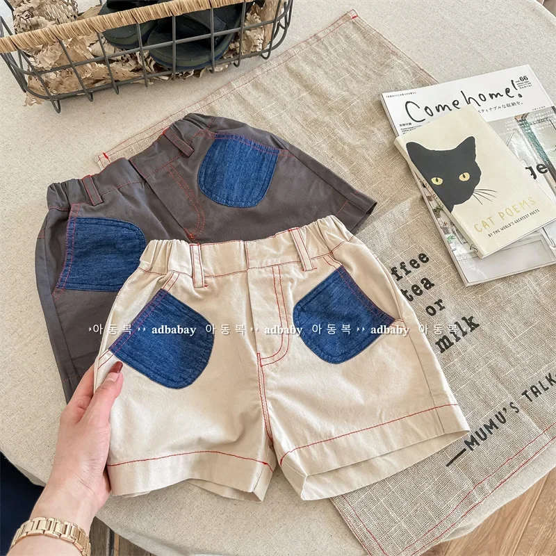 

2025 Summer New Winter Girl Boy Shorts Baby Fashion Cotton Clothes Kids Casual Shorts Children's Pants Cute Toddler Clothing