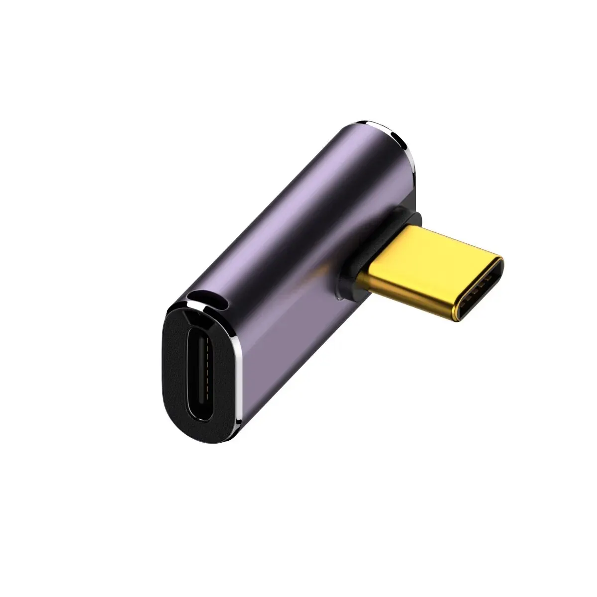 USB 4.0 PD 240 W 8 K 60 Hz Ladegerät-Anschluss für MacBook 40 Gbit/s Hochgeschwindigkeits-USB-C OTG U-förmiger gerader Winkel-Stecker auf Buchse