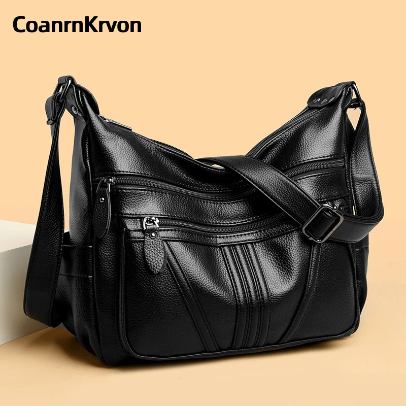 2024 Trendy Designer Soft Crossbody Bag Portable Travel Commuter Shoulder Bag Daily Commuter Shopping Bag Foldable Shoulder Bag