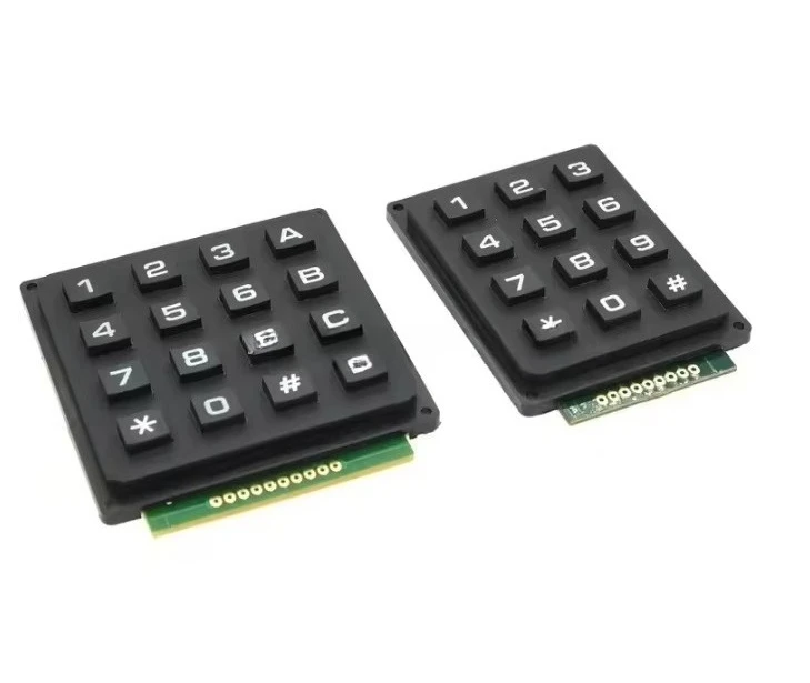

В наличии 4 X 4 4 X 3 матричный массив 12 16 клавиш 4*4 4*3 переключатель клавиатуры модуль матричной клавиатуры