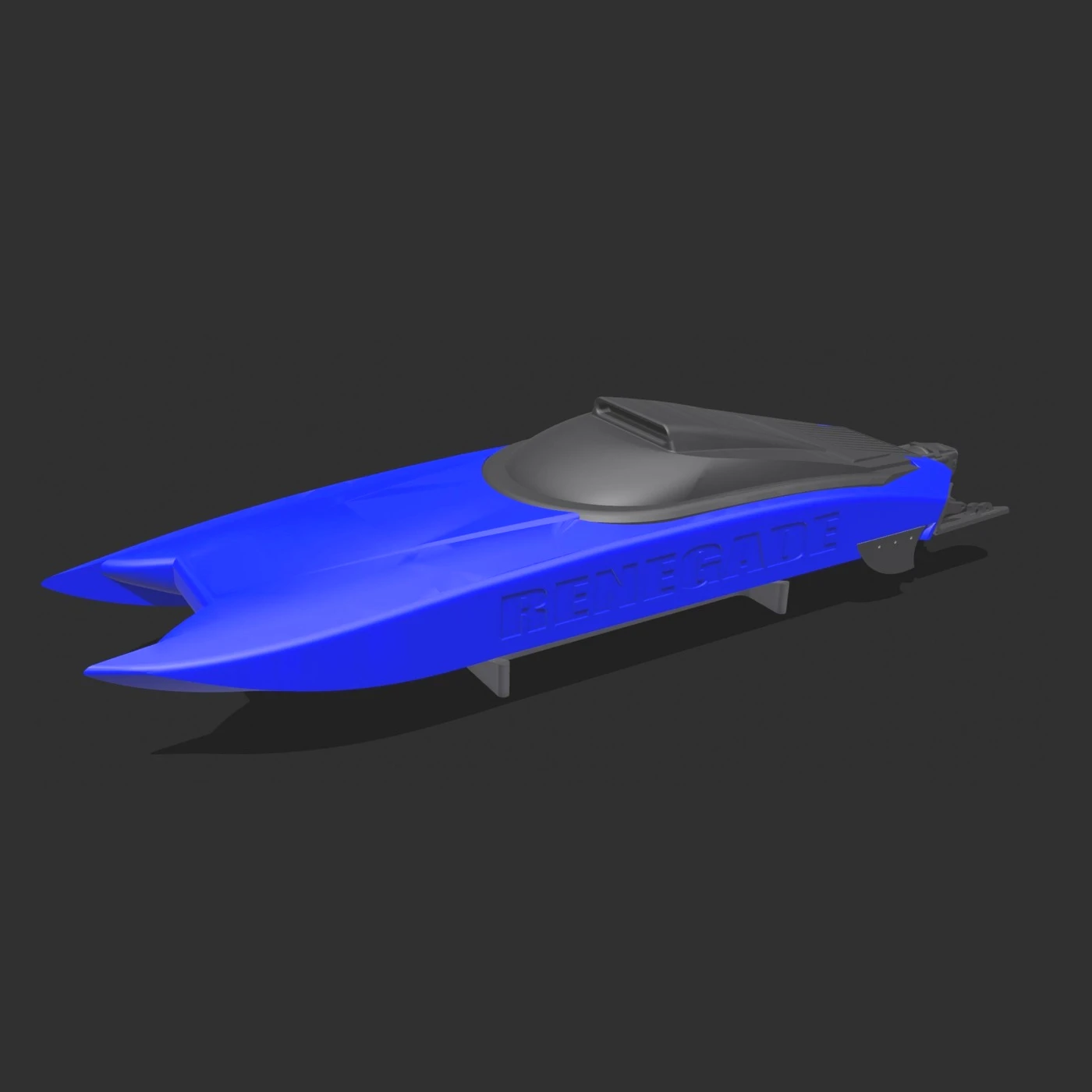 

RC Ships 90cm with Brushless Motor Remote Control Jet Pump Catamaran 3D Printed Forming RC Schiffe Model Kit Ship Toy