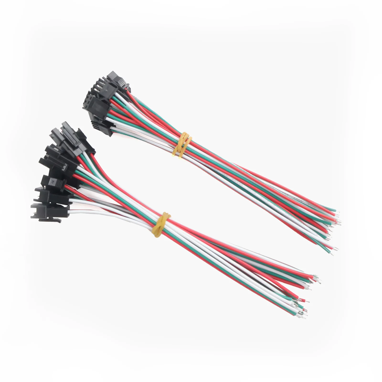 JST SM Connector Cable Male to Female 2/3/4/5/6 Pin 22AWG Plug Socket Wire Adapter for LED Strip Light Lamp Driver 15cm 5Pairs
