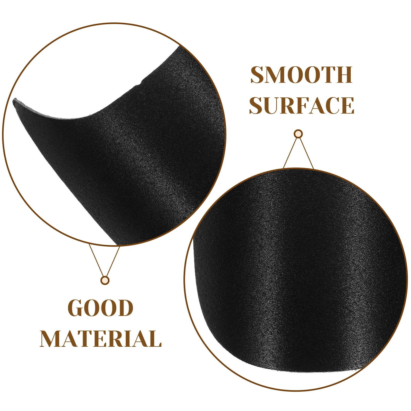 

10Pcs Hat Brim Plastic Insert Replacement Curved Wide Visor for Baseball Cap Golf Sun Hat Accessories Cap Insert