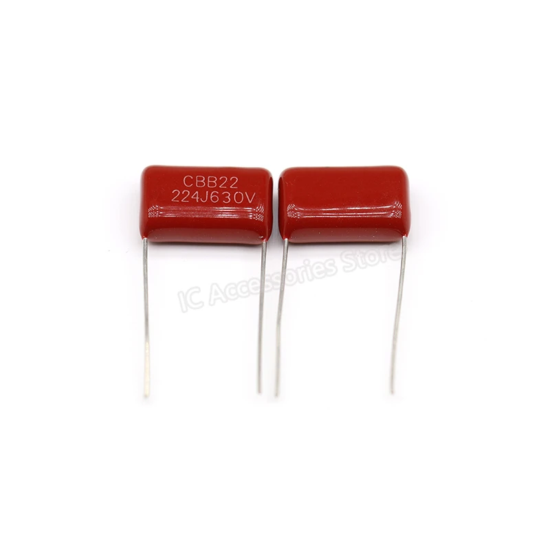 

20pcs 630V224J CBB22 capacitor 0.22UF 15mm foot distance new original