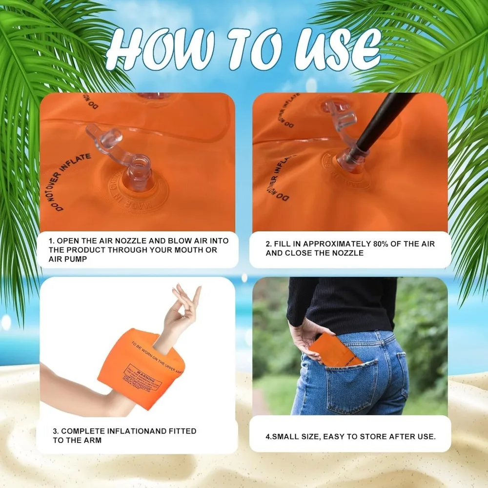 

Поплавки на руку для детей и взрослых, поплавки для бассейна для малышей, надувные водяные крылья для начинающих пловец, надувная рука для плавания S