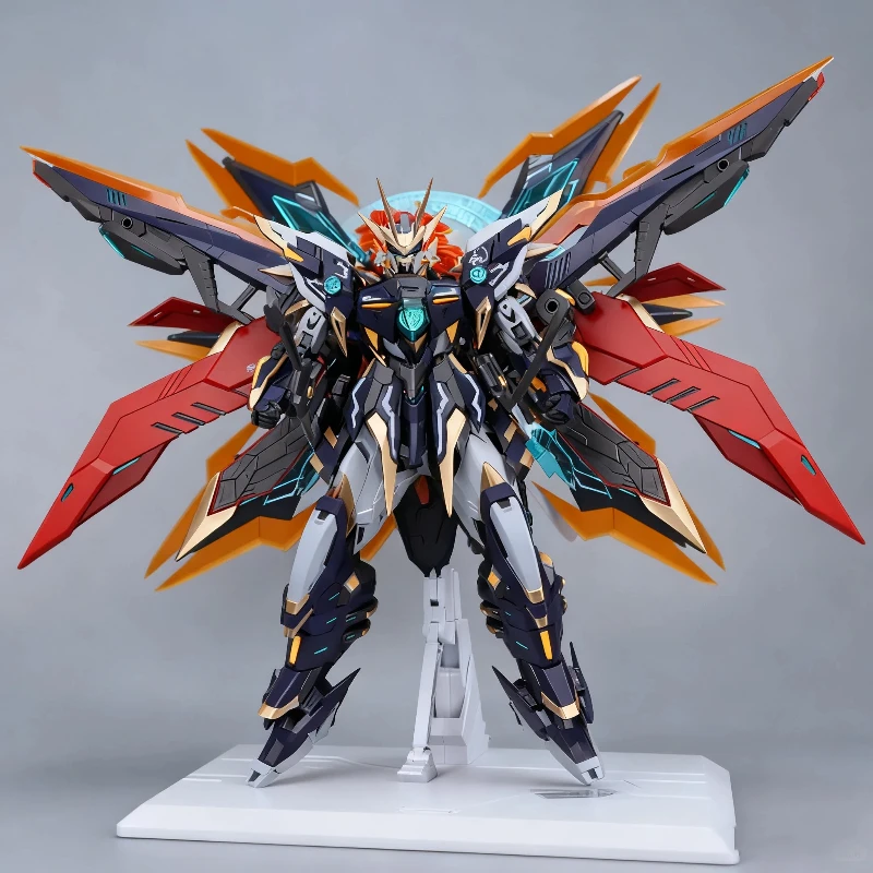 SNAA 1/100 Imperialny Wojownik YR03 Model do Składania Figurki Akcji Ruchome Mecha Zabawka z Naklejkami Wodnymi Dekoracja na Biurko Prezent dla Chłopca