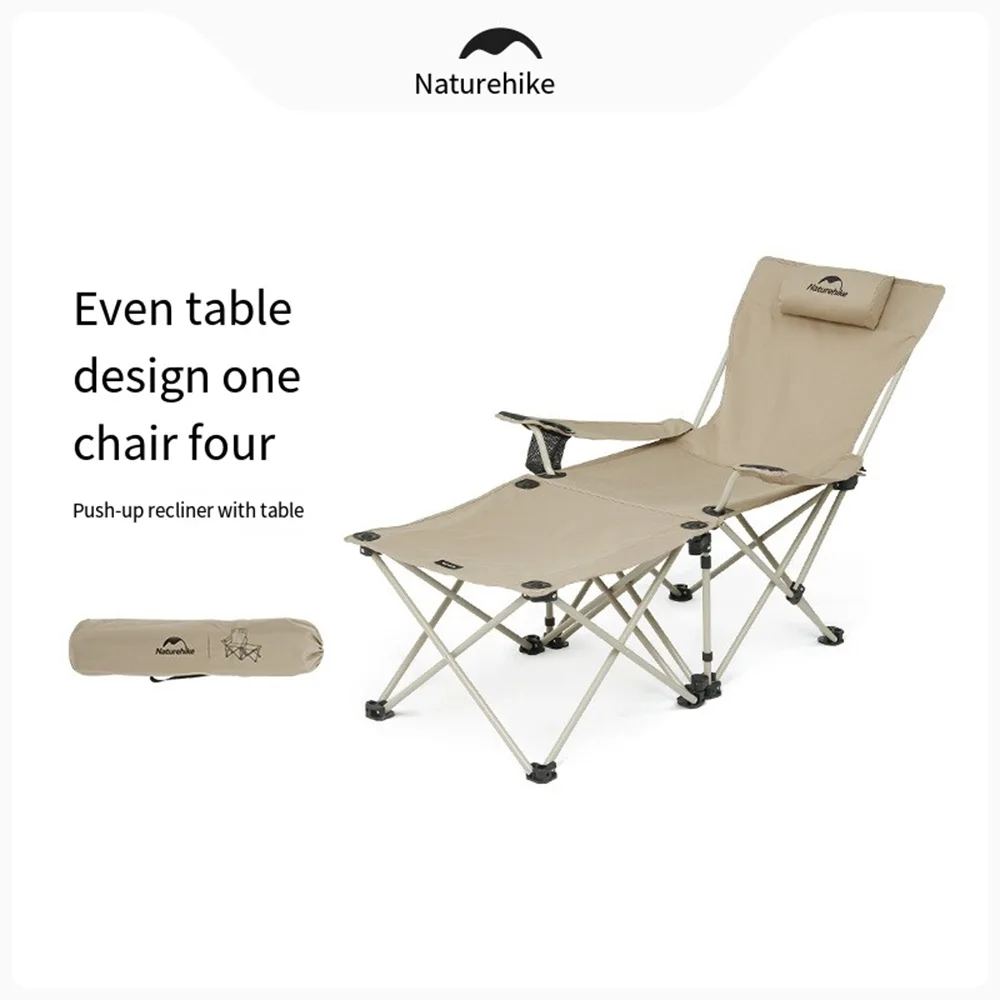 

Naturehike Folding Chair,Outdoor Portable Adjustable Reclining Casual Backrest Chair,Camping Fishing Picnic Beach Lounging Chair