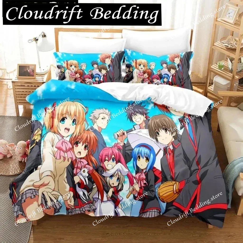 

Japanese Anime Little Busters Bedding Set Boys Teens Duvet Cover Queen King Full Twin Single Size Cartoon Duvet Cover Set