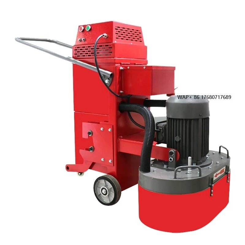 High Efficiency Automatic Terrazzo Flooring Polishing Machine New Concrete Floor Grinder High Motor Engine Construction