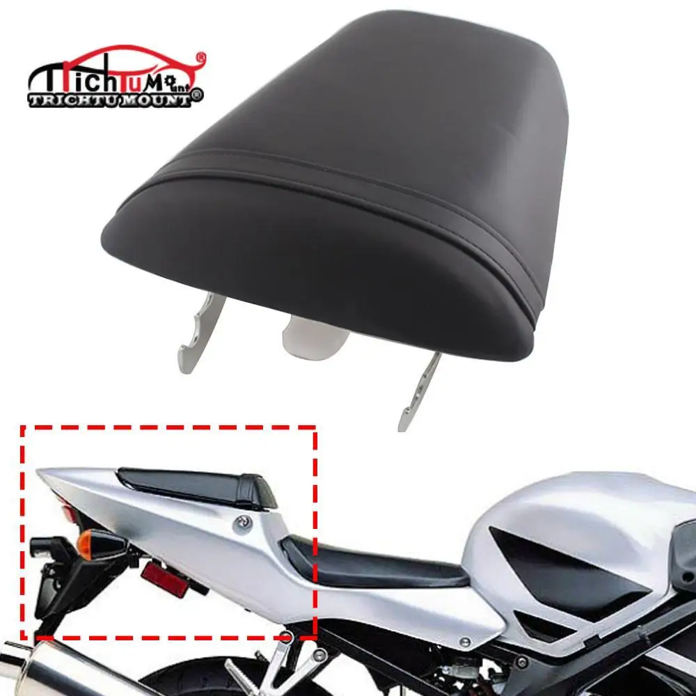 

Motorcycle Accessory Rear Passenger Cushion Pillion Seat Black Fit For Honda CBR 600 CBR600 F4 F4i 2001-2007 2002 2003 2004 2005