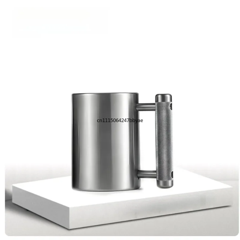 8KG 10KG Heavy Dumbbell Mug Cup AISI304 Stainless Steel 150ml 300ml 400ml Weight Training Accessory