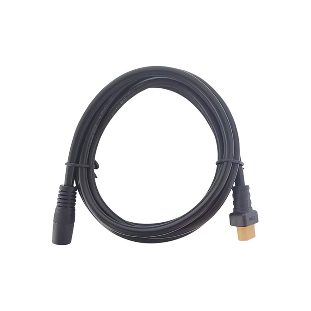 60cm 100cm 150cm XT60 Bullet Connector Female to Female DC7909 Power Cable 14AWG Energy Storage Power Line Adapter Cable