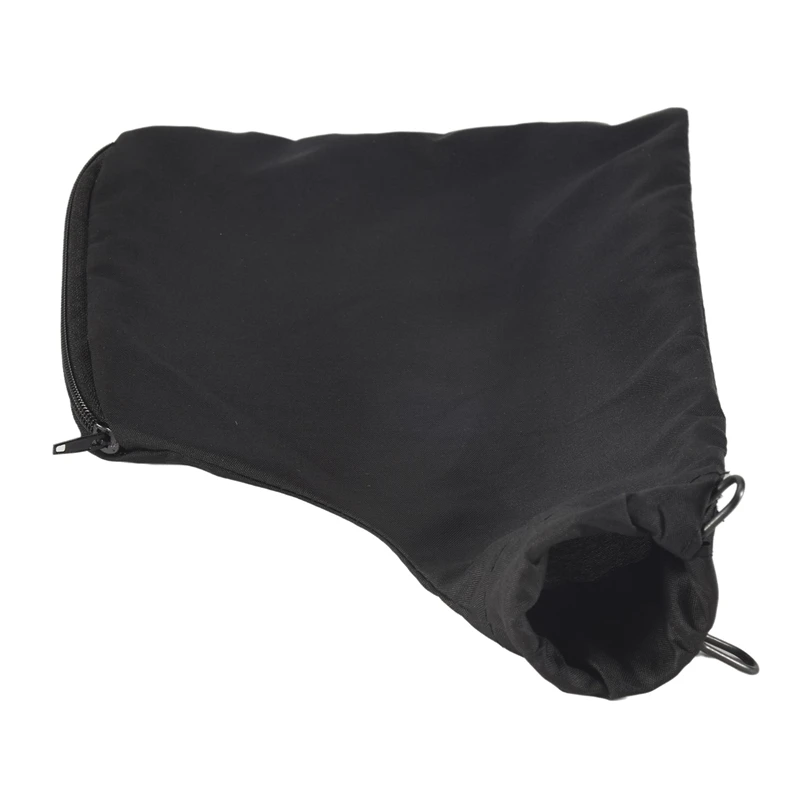 كيس غبار منشار ميتري، حقيبة تجميع الغبار السوداء مع سحاب وحامل سلكي، لمنشار ميتري موديل 255 #6