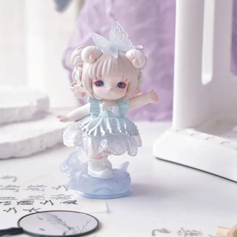 Mimia 4a geração arte do sonho esquecido série caixa cega kawaii figura de ação brinquedos para menina caixa surpresa decoração desktop presente