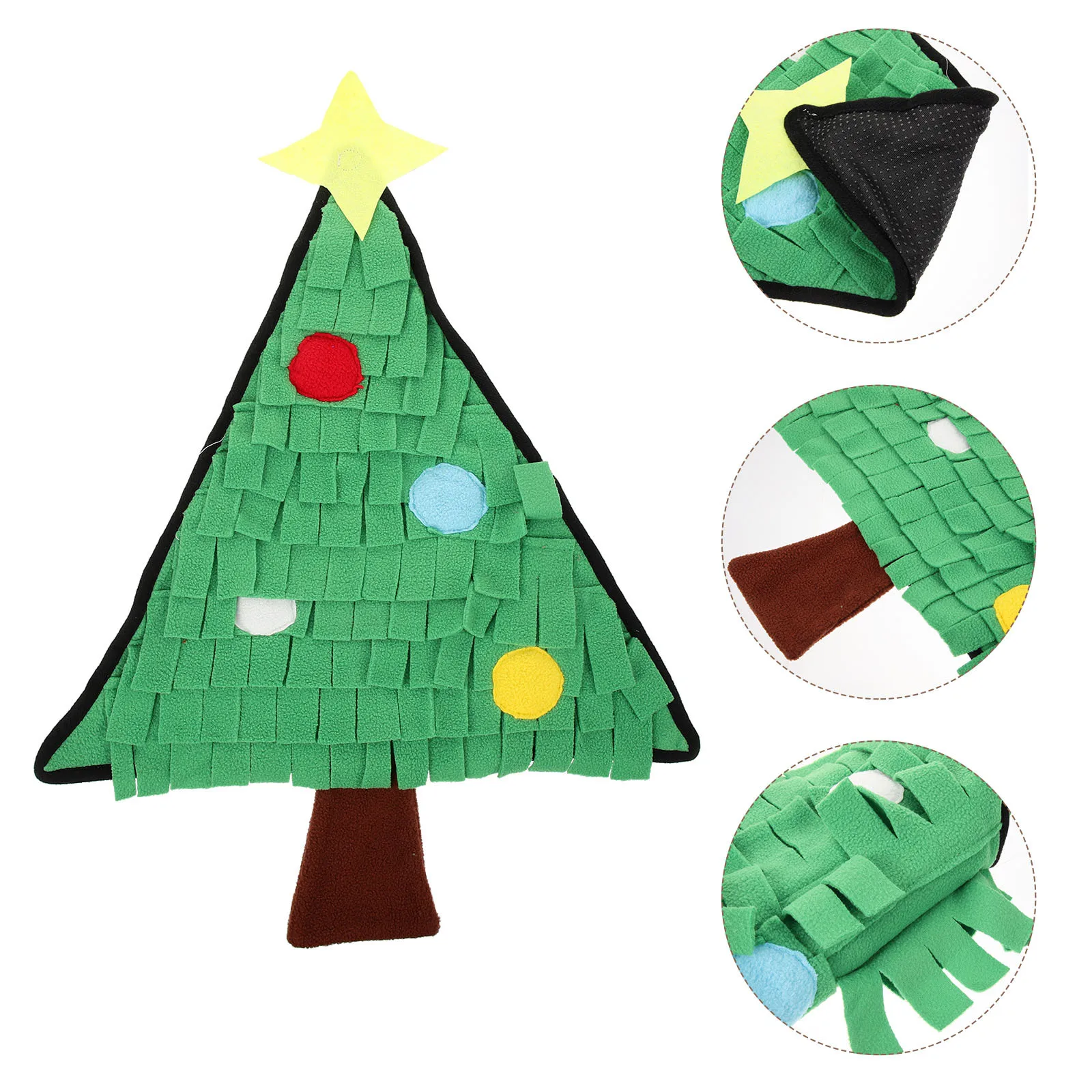 

Dog Snuffle Mat Bright Color Slow Feeder Feeding Mat Foraging Blanket Household Interactive Pet Sniffing Blanket